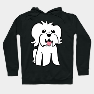 I Like Dogs: Maltese Hoodie